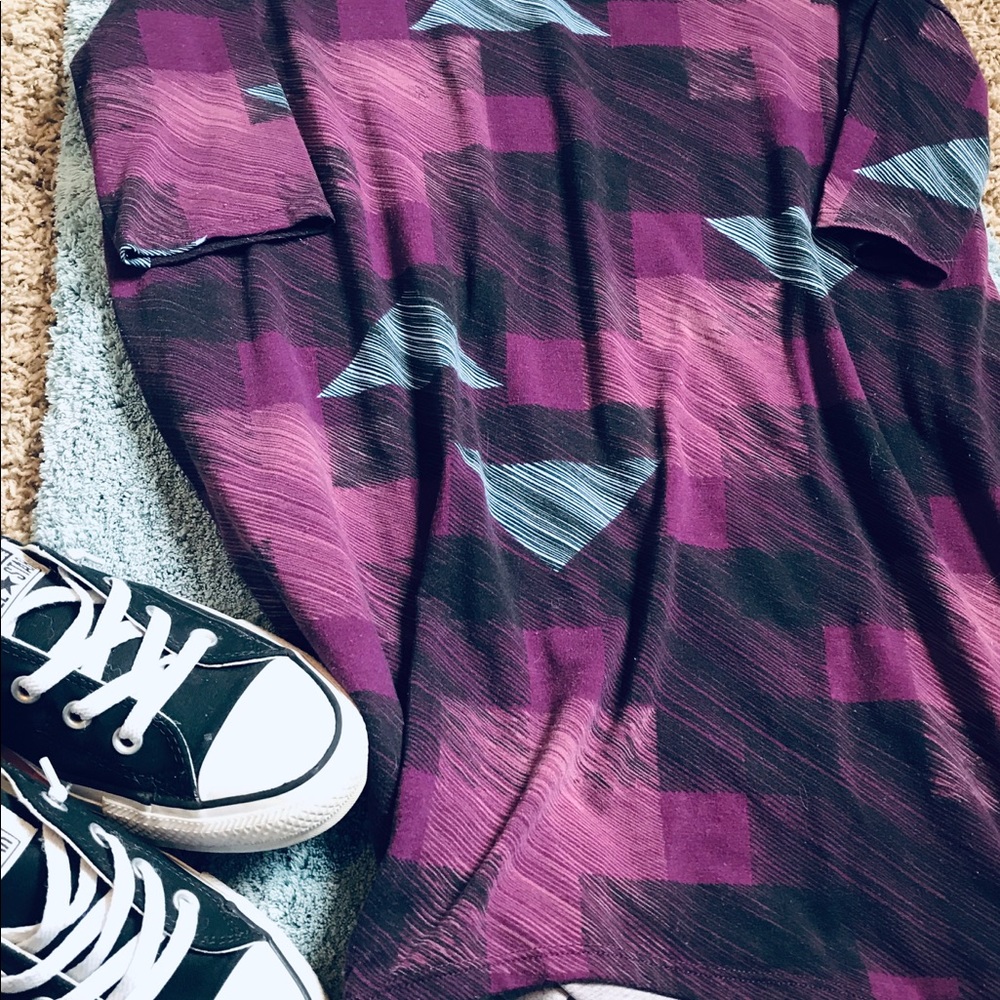 Purple Lularoe Irma
